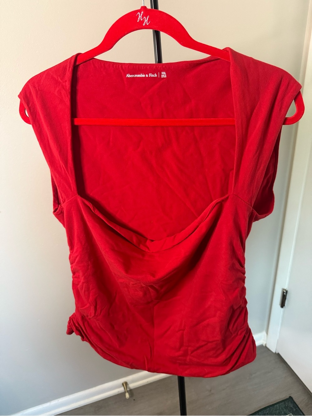 Abercrombie and Fitch Square Neck/High Back top - XXL